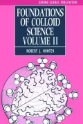 Book cover of Foundations of Colloid Science,v.2