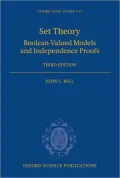 Set Theory: Boolean-Valued Models and Independence Proofs