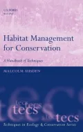 Habitat Management for Conservation: A Handbook of Techniques