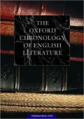 Chronology of English Literature