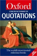 Concise Oxford Dictionary of Quotations