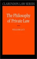 Philosophy of Private Law