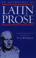 Book cover of An Anthology of Latin Prose
