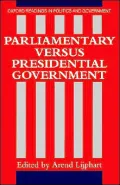 Parliamentary Versus Presidential Government