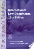 Blackstone's International Law Documents by Malcolm Evans — book cover