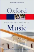 Concise Oxford Dictionary of Music