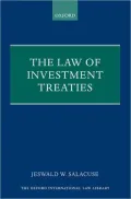 The Law of International Investment Treaties