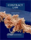 Contract Law: Text, Cases, and Materials