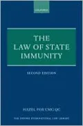 The Law of State Immunity