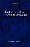 English Literature and Ancient Languages