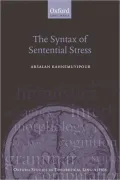 Syntax of Sentential Stress