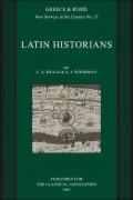 Latin Historians: Greece and Rome