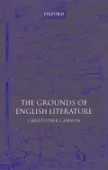 The Grounds of English Literature