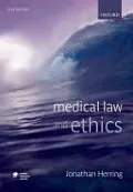Medical Law and Ethics by Jonathan Herring — book cover