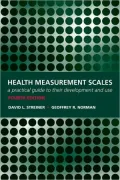 Health Measurement Scales: A Practical Guide to Their Development and Use