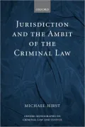 Jurisdiction and the Ambit of the Criminal Law