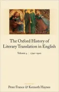 The Oxford History of Literary Translation in English: 1790-1900, Vol. 4