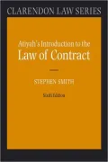Atiyah's Introduction to the Law of Contract