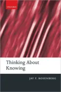 Thinking about Knowing