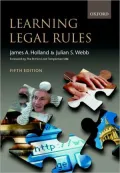 Learning Legal Rules: A Student's Guide to Legal Method and Reasoning