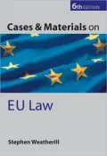 Cases and Materials on Eu Law
