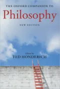 Oxford Companion to Philosophy (New Edition)