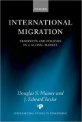 International Migration: Prospects and Policies In A Global Market (International Studies in Demography Series)