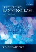 Principles of Banking Law