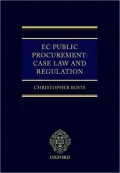 EC Public Procurement: Case Law and Regulation