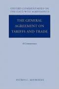 Commentaries on the GATT/WTO Agreements, Vol. 1