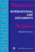 Blackstone's Statutes International Law Documents