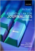 McNae's Essential Law for Journalists