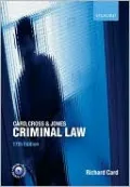 Card, Cross and Jones Criminal Law