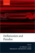 Deflationism and Paradox