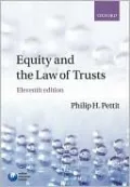 Equity and the Law of Trusts