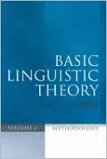 Basic Linguistic Theory Volume 1: Methodology