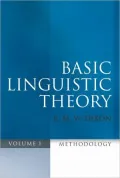Basic Linguistic Theory, Volume 1: Methodology