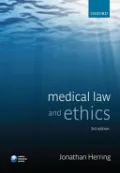 Book cover of Medical Law and Ethics