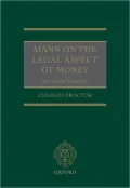 Mann on the Legal Aspect of Money