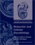Molecular and Cellular Glycobiology