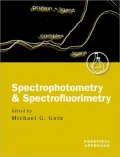 Spectrophotometry and Spectrofluorimetry: A Practical Approach