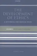 The Development of Ethics
