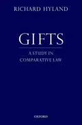 Gifts: A Study in Comparative Law