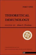 Theoretical Immunology, Vol. 1