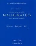 Problem Solving Approach to Mathematics for Elementary School Teachers