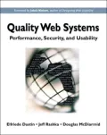 Quality Web Systems: Performance, Security, and Usability