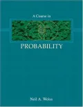 Book cover of Course in Probability