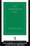 The Immaterial Self