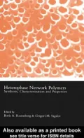 Heterophase Network Polymers