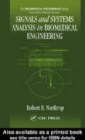 Signals and Systems Analysis In Biomedical Engineering